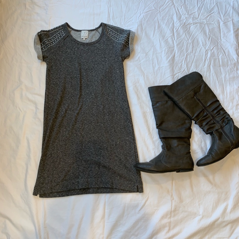 Bedazzled sweater dress!!